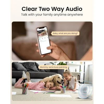 Zosi 3.0Mp Indoor Camera - White